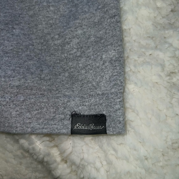 Eddie Bauer men’s Sasquatch short sleeve tee shirt. Grey. Size XL. - Picture 3 of 7